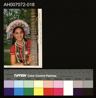 原住民彩色明信片：阿美之花藏品圖，第2張